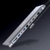 HUB ADAPTER USB-C 12w1 Stacja Dokująca 2x HDMI 4K ETHERNET RJ45 USB 3.0 BYL-2211